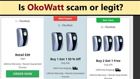 is ecowatt a scam